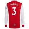 Officiële Voetbalshirt Arsenal Kieran Tierney 3 Thuis 2021-22 Lange Mouw - Heren